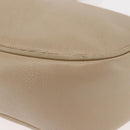 GUCCI Shoulder Bag Leather Beige Gold 001 115 0918 Auth BA6749-11