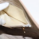 GUCCI Shoulder Bag Leather Beige Gold 001 115 0918 Auth BA6749-20