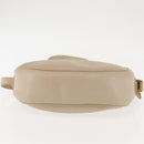 GUCCI Shoulder Bag Leather Beige Gold 001 115 0918 Auth BA6749-9