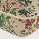 GUCCI Flora Shoulder Bag Canvas Beige Gold 001 093 1050 Auth BA6750-17