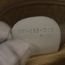 GUCCI Flora Shoulder Bag Canvas Beige Gold 001 093 1050 Auth BA6750-12