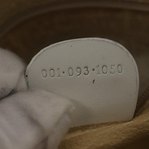 GUCCI Flora Shoulder Bag Canvas Beige Gold 001 093 1050 Auth BA6750