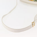 GUCCI Flora Shoulder Bag Canvas Beige Gold 001 093 1050 Auth BA6750-8