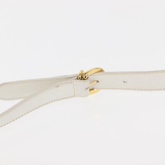 GUCCI Flora Shoulder Bag Canvas Beige Gold 001 093 1050 Auth BA6750