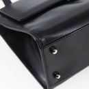 GUCCI Shoulder Bag Leather Black Silver 007 2023 0267 Auth BA6751-16