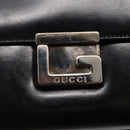 GUCCI Shoulder Bag Leather Black Silver 007 2023 0267 Auth BA6751-17