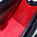 GUCCI Shoulder Bag Leather Black Silver 007 2023 0267 Auth BA6751-19