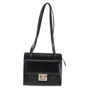 GUCCI Shoulder Bag Leather Black Silver 007 2023 0267 Auth BA6751-13