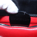 GUCCI Shoulder Bag Leather Black Silver 007 2023 0267 Auth BA6751-12