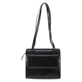 GUCCI Shoulder Bag Leather Black Silver 007 2023 0267 Auth BA6751 - 0