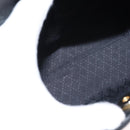 GUCCI Bamboo Hand Bag Suede 2way Black Auth BA6752-9