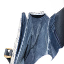 GUCCI GG Supreme Hand Bag PVC Leather Navy Auth BA6754-21