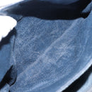 GUCCI GG Supreme Hand Bag PVC Leather Navy Auth BA6754-22