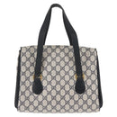 GUCCI GG Supreme Hand Bag PVC Leather Navy Auth BA6754-2