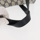 GUCCI GG Supreme Hand Bag PVC Leather Navy Auth BA6754-7