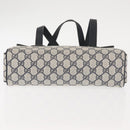 GUCCI GG Supreme Hand Bag PVC Leather Navy Auth BA6754-5