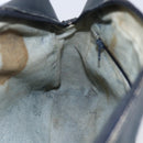 GUCCI GG Canvas Sherry Line Shoulder Bag PVC Leather Navy Red Auth BA6760-21