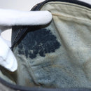 GUCCI GG Canvas Sherry Line Shoulder Bag PVC Leather Navy Red Auth BA6760-22