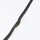 GUCCI GG Canvas Sherry Line Shoulder Bag PVC Leather Navy Red Auth BA6760-9