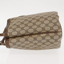 GUCCI GG Supreme Shoulder Bag PVC Leather Beige Auth BA6765-5