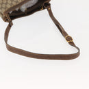 GUCCI GG Supreme Shoulder Bag PVC Leather Beige Auth BA6765-8