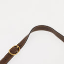 GUCCI GG Supreme Shoulder Bag PVC Leather Beige Auth BA6765-14