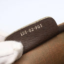 GUCCI GG Supreme Hand Bag PVC Beige Gold 156 02 905 Auth BA6783-12