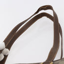 GUCCI GG Supreme Hand Bag PVC Beige Gold 156 02 905 Auth BA6783-8