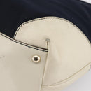 GUCCI Tote Bag Nylon Leather Navy 170008 Auth BA6786-15