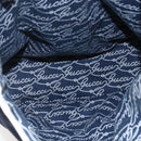GUCCI Tote Bag Nylon Leather Navy 170008 Auth BA6786-11