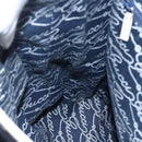 GUCCI Tote Bag Nylon Leather Navy 170008 Auth BA6786-19