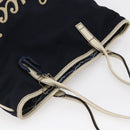 GUCCI Tote Bag Nylon Leather Navy 170008 Auth BA6786-6