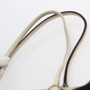 GUCCI Tote Bag Nylon Leather Navy 170008 Auth BA6786-8