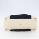 GUCCI Tote Bag Nylon Leather Navy 170008 Auth BA6786-5