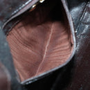 GUCCI Bamboo Hand Bag Leather 2way Brown Auth BA6789-11