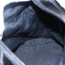 GUCCI Bamboo Hand Bag Nylon Black Silver 000 0531 Auth BA6790-18