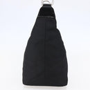 GUCCI Bamboo Hand Bag Nylon Black Silver 000 0531 Auth BA6790-4