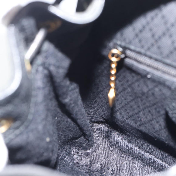 GUCCI Bamboo Rucksack Veloursleder Schwarz Auth BA6791