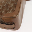 Salvatore Ferragamo Shoulder Bag Suede Beige Auth ba6792-15