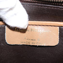 Salvatore Ferragamo Shoulder Bag Suede Beige Auth ba6792-12