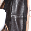 Salvatore Ferragamo Shoulder Bag Suede Beige Auth ba6792-11