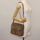 Salvatore Ferragamo Shoulder Bag Suede Beige Auth ba6792-22