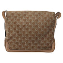 Salvatore Ferragamo Shoulder Bag Suede Beige Auth ba6792-2