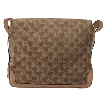 Salvatore Ferragamo Shoulder Bag Suede Beige Auth ba6792 - 0