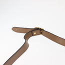 Salvatore Ferragamo Shoulder Bag Suede Beige Auth ba6792-8