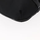 Salvatore Ferragamo Vala Shoulder Bag Nylon Enamel Black Auth BA6793-14