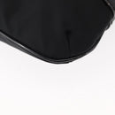 Salvatore Ferragamo Vala Shoulder Bag Nylon Enamel Black Auth BA6793-16