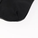 Salvatore Ferragamo Vala Shoulder Bag Nylon Enamel Black Auth BA6793-17