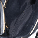 Salvatore Ferragamo Vala Shoulder Bag Nylon Enamel Black Auth BA6793-11