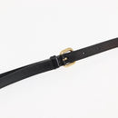 Salvatore Ferragamo Vala Shoulder Bag Nylon Enamel Black Auth BA6793-8